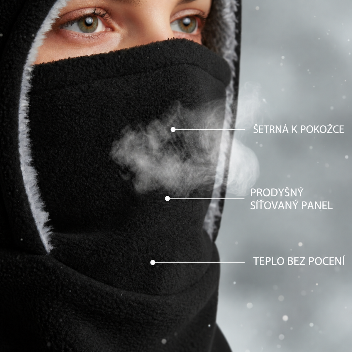 Stvořená pro vítr, sníh a teploty pod nulou