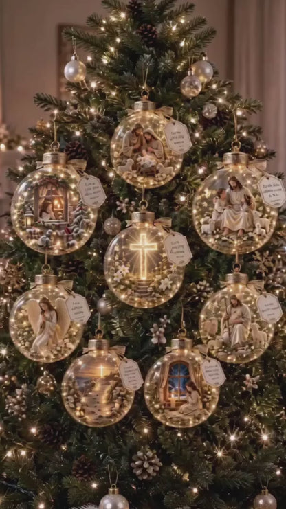 Svítící koule s biblickými verši — 21