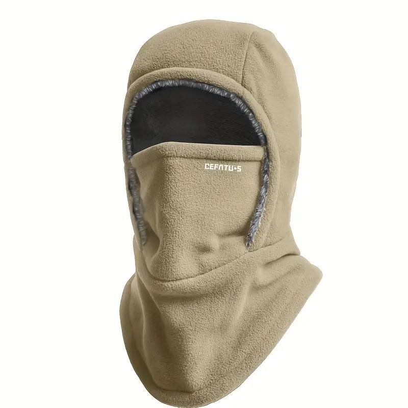 Termo kukla ThermaFleece 3 v 1 – čepice, maska a nákrčník – Khaki